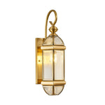 Retro European Brass Wall Light