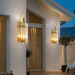 Retro European Brass Wall Light