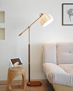Retro Fabric Floor Lamp