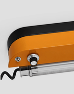 Marlo Plug-In Wall Sconce with Integrated LED – Amber Orange or Chrome
