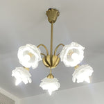 Retro Pastoral Flower Chandelier