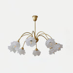 Retro Pastoral Flower Chandelier