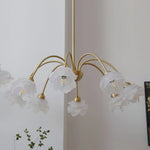 Retro Pastoral Flower Chandelier