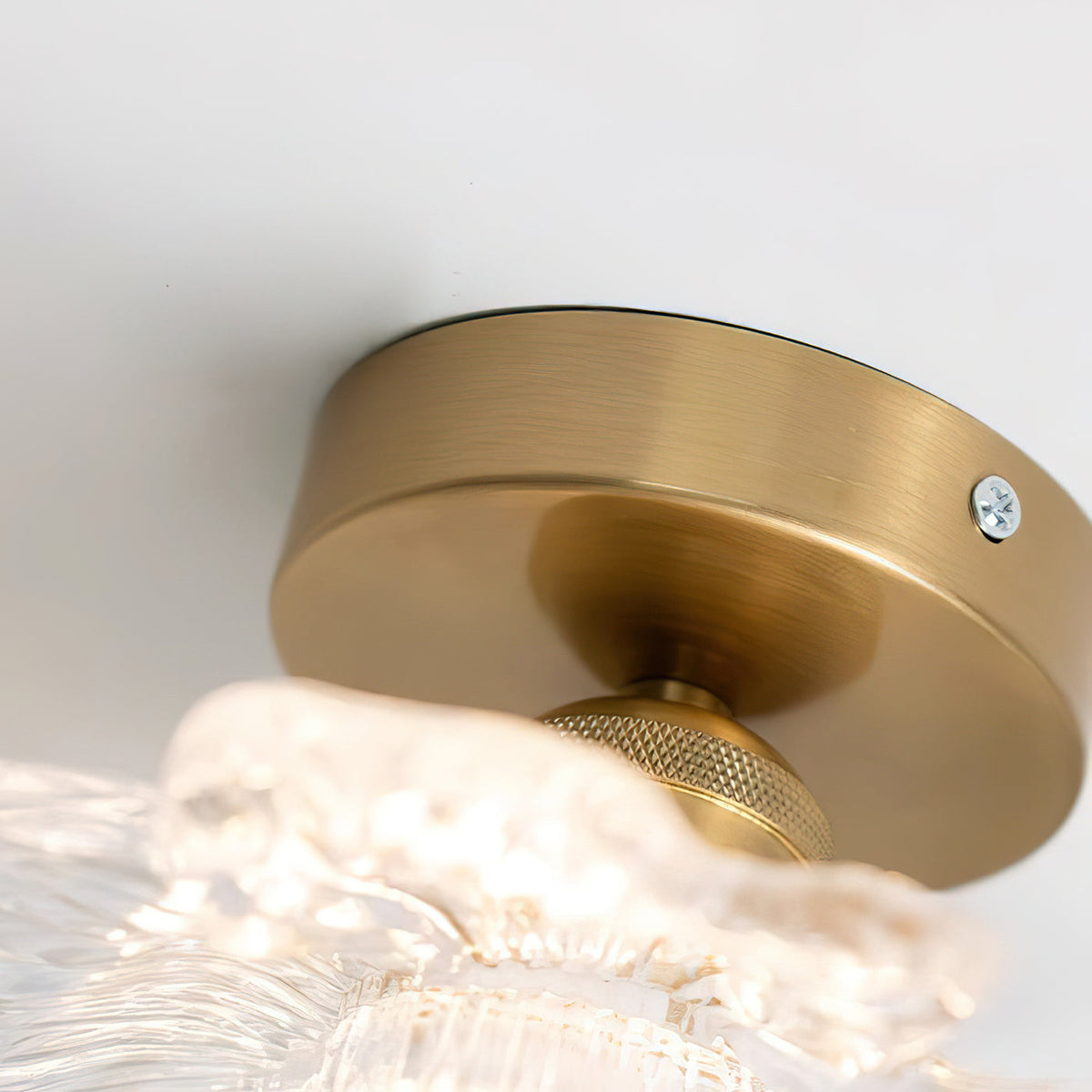 retro-petal-ceiling-light