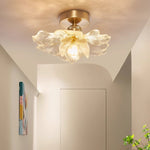 retro-petal-ceiling-light