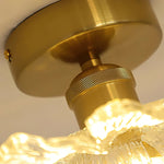 retro-petal-ceiling-light
