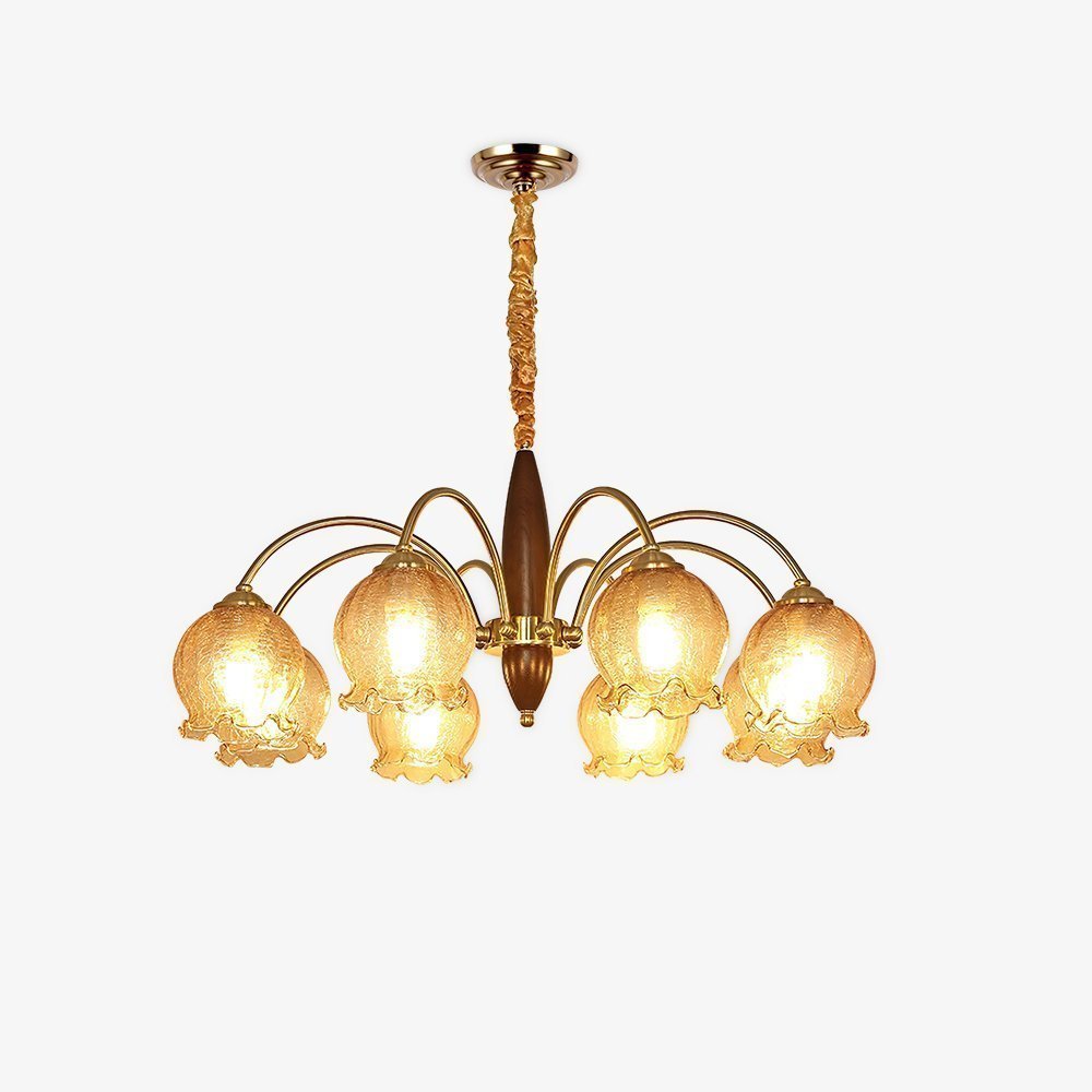 Retro Petal Chandelier