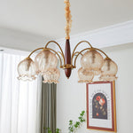 Retro Petal Chandelier