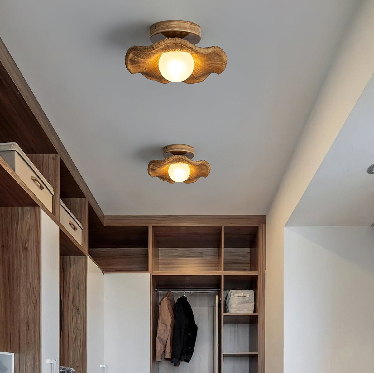 Retro Resin Ceiling Lamp