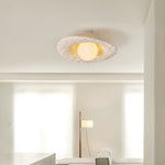 Retro Straw Hat Ceiling Lamp