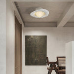 Retro Straw Hat Ceiling Lamp