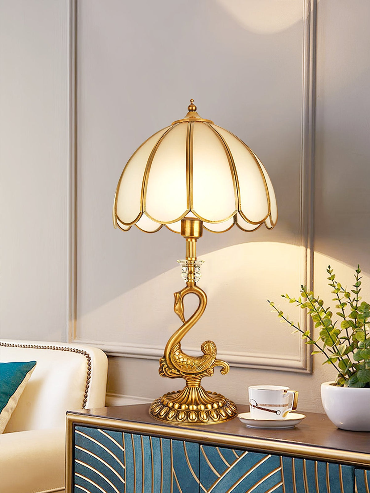 Retro Texture Table Lamp