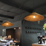 Bamboo And Rattan Woven Japanese Style Vintage Living Room Dining Room Tea Room Chandelier