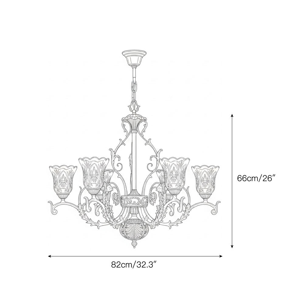 revival-glass-chandelier