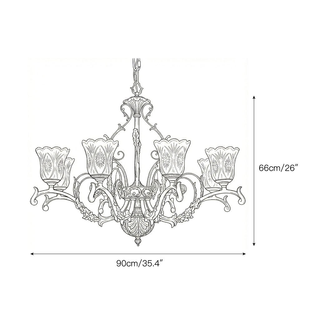 revival-glass-chandelier
