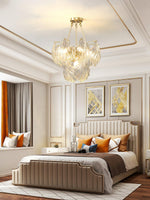 Ribbed Shell Ceiling Light