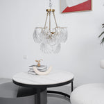 Ribbed Shell Ceiling Light