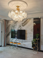 Ribbed Shell Ceiling Light