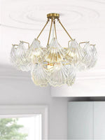 Ribbed Shell Ceiling Light