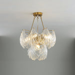 Ribbed Shell Ceiling Light