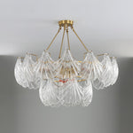 Ribbed Shell Ceiling Light