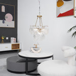 Ribbed Shell Ceiling Light
