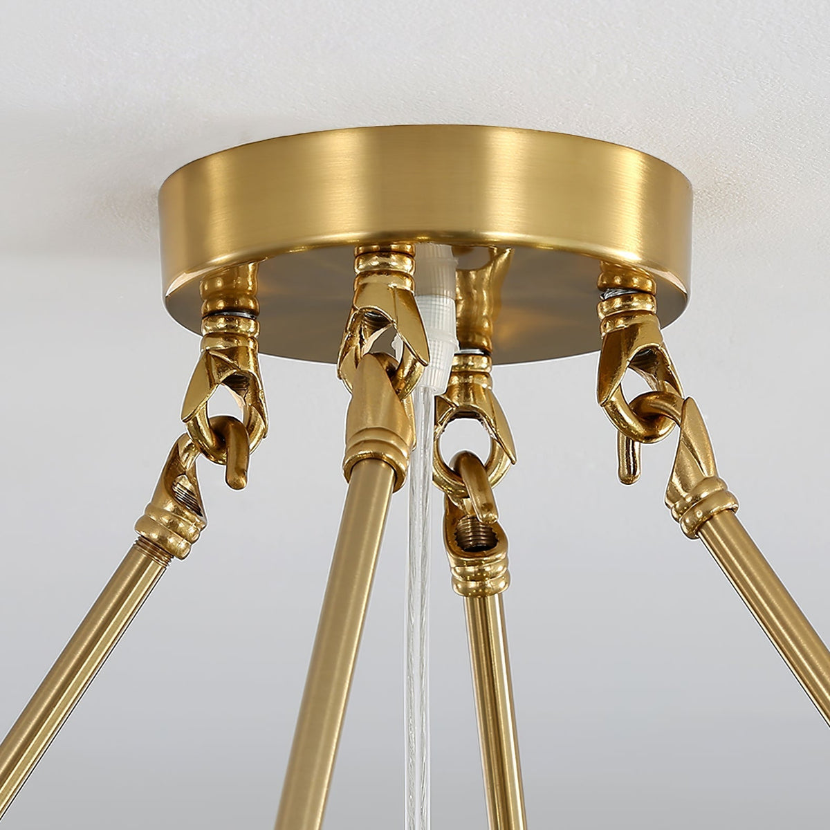 Ribbed Shell Ceiling Light
