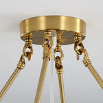 Ribbed Shell Ceiling Light