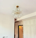 Ribbed Shell Ceiling Light