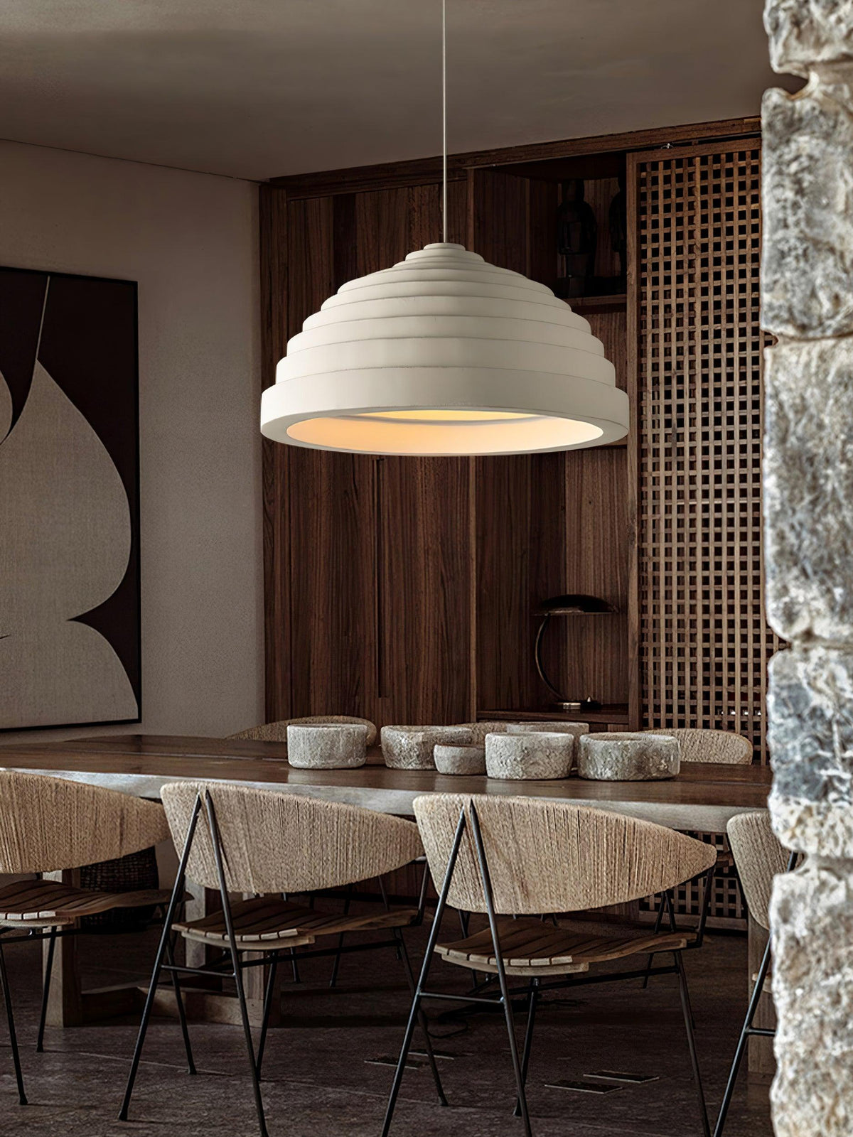 Rice Field Acoustic B Pendant Light