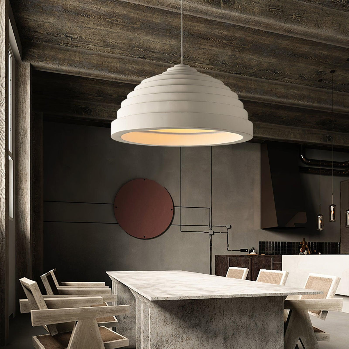 Rice Field Acoustic B Pendant Light