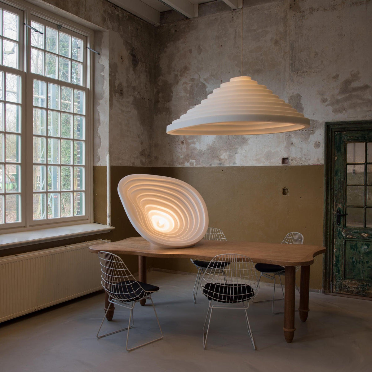 Rice Field Acoustic B Pendant Light