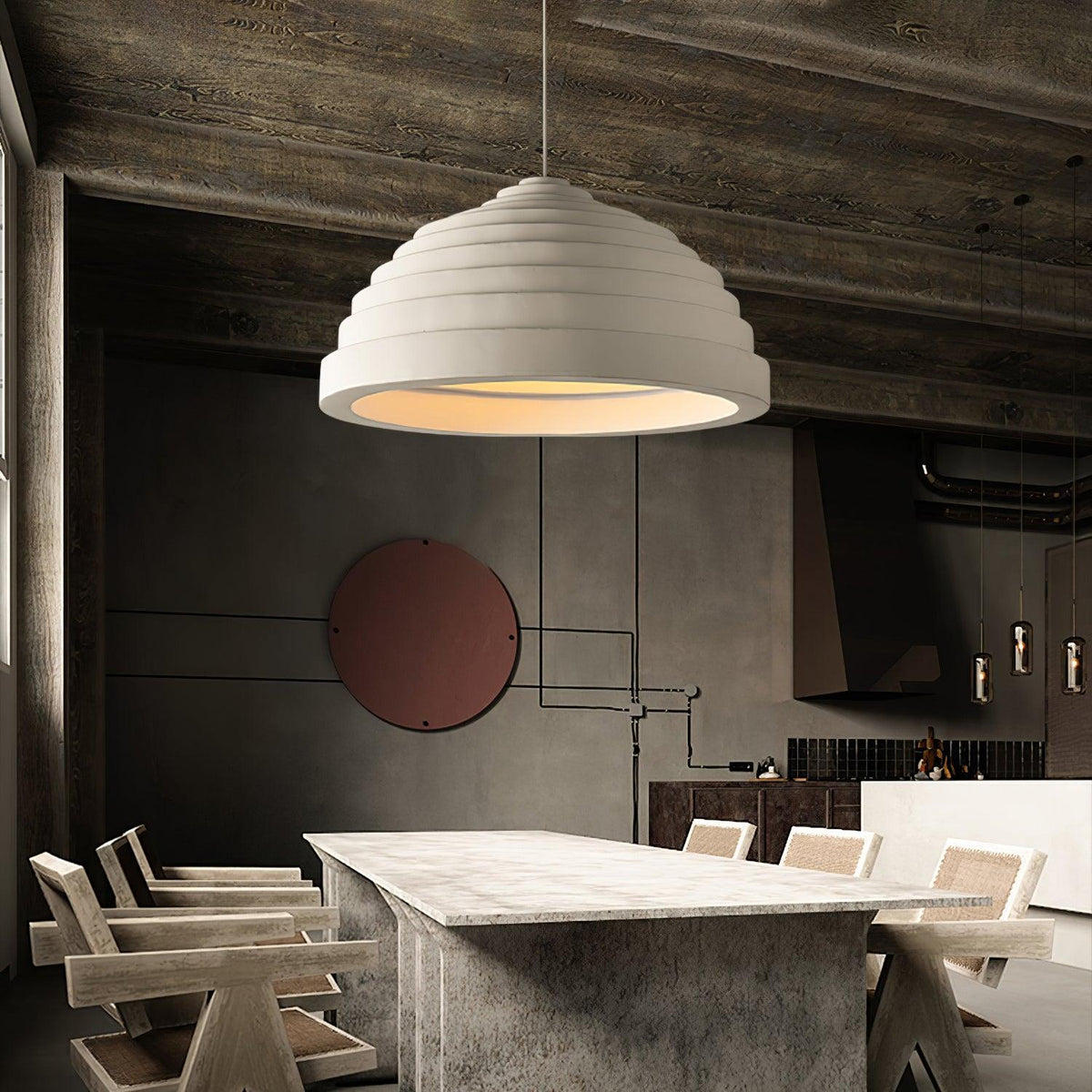 Rice Field Acoustic B Pendant Light