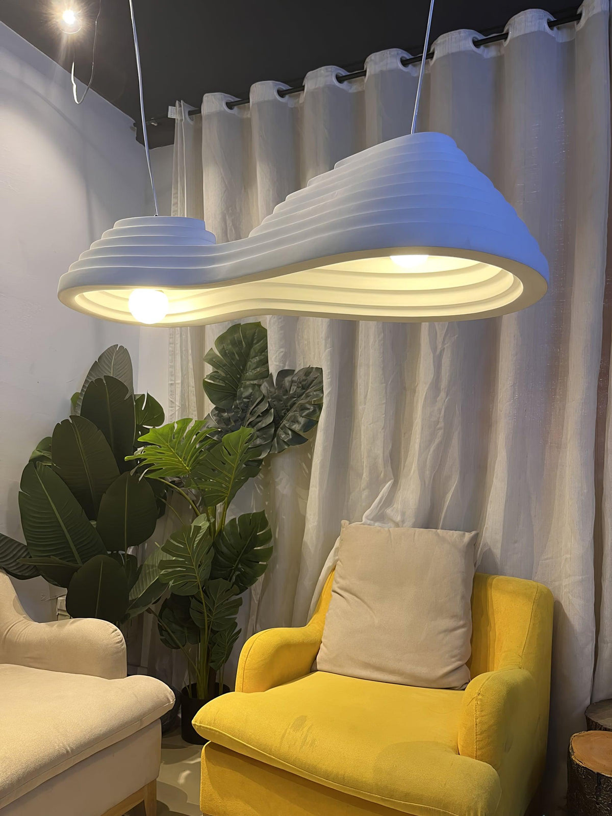 Rice Field Acoustic B Pendant Light