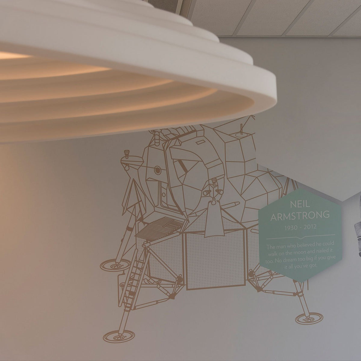 Rice Field Acoustic Pendant Light