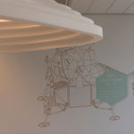 Rice Field Acoustic Pendant Light