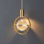 Ring Crystal Pendant Light