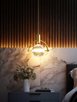 Ring Crystal Pendant Light