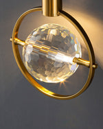 Ring Crystal Pendant Light