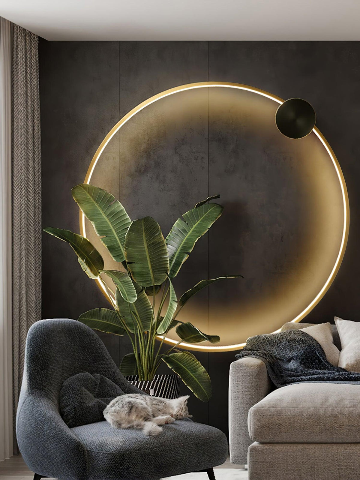 Ring Shaped Led Wall Light