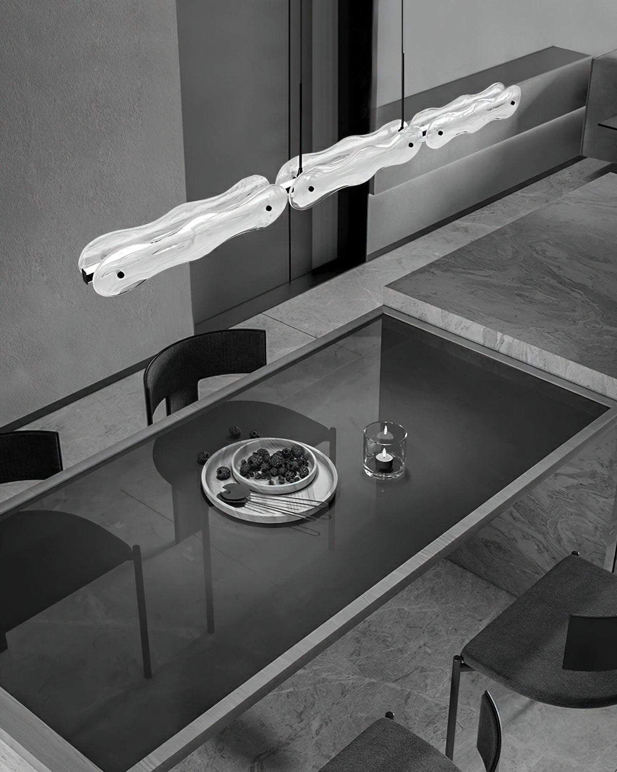 ripple-glass-bar-chandelier