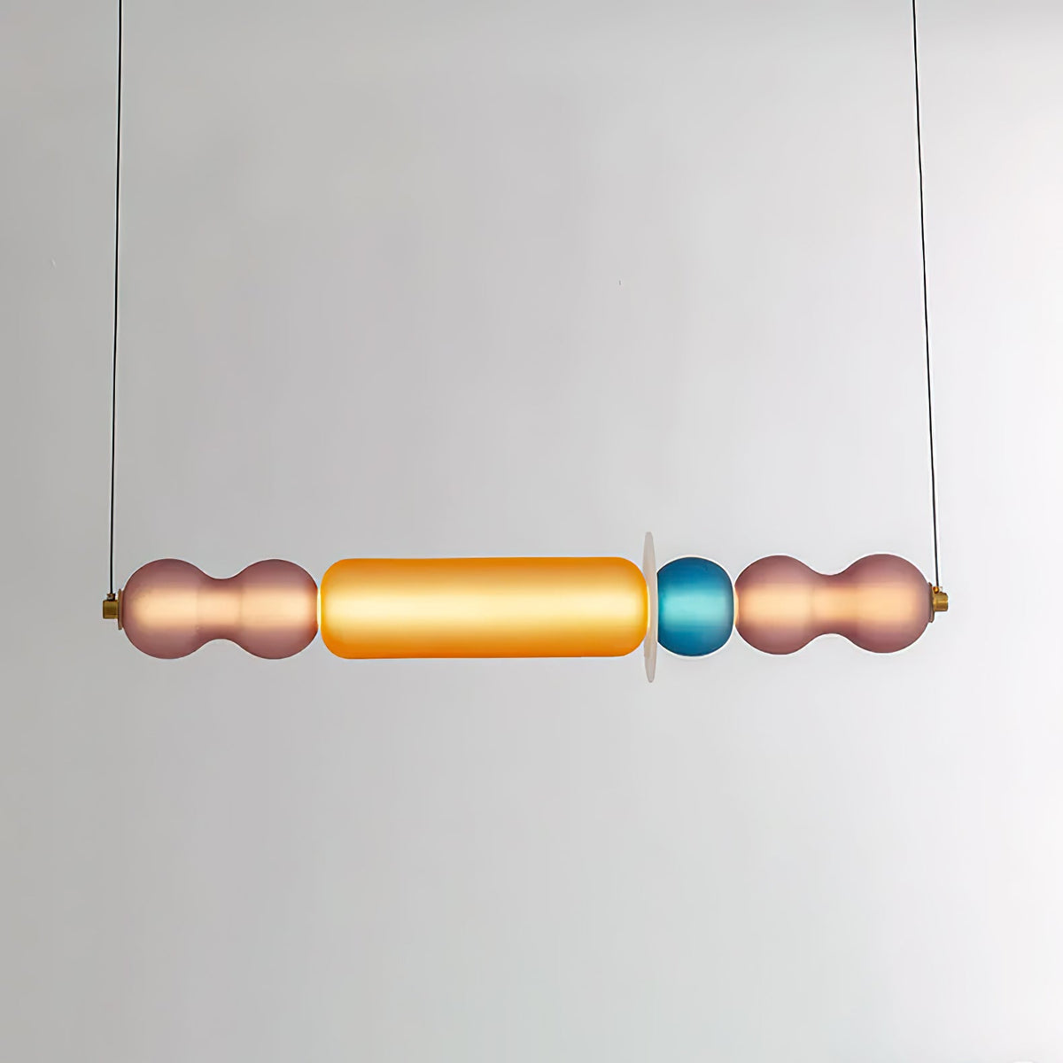 Ripple Glass Pendant Light – Modern LED Hanging Lamp for Dining Room & Living Room