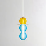 Ripple Glass Pendant Light – Modern LED Hanging Lamp for Dining Room & Living Room