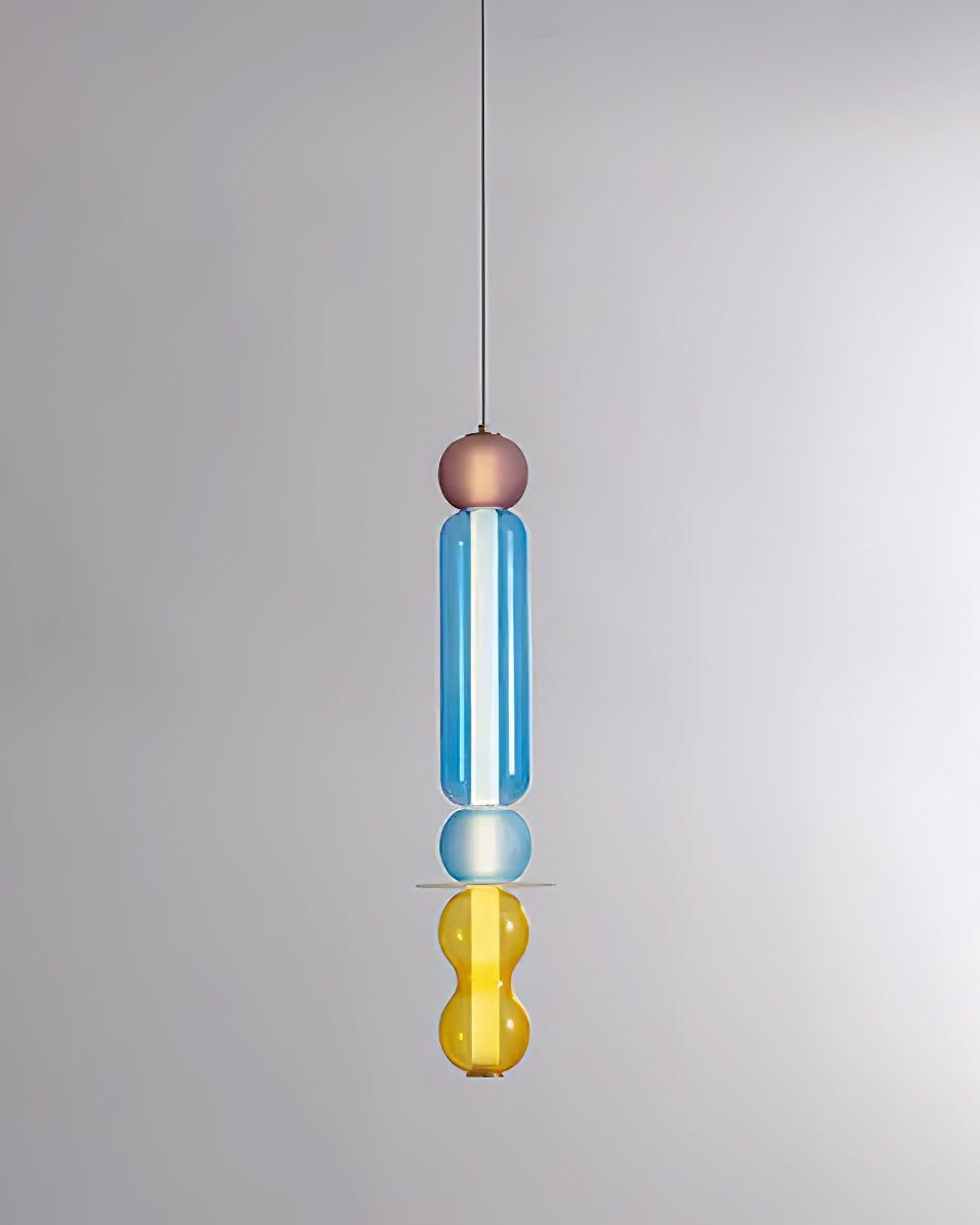 Ripple Glass Pendant Light – Modern LED Hanging Lamp for Dining Room & Living Room