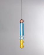 Ripple Glass Pendant Light – Modern LED Hanging Lamp for Dining Room & Living Room