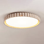 Riva Travertine LED Ceiling Light – Modern Flush Mount for Living Room & Bedroom