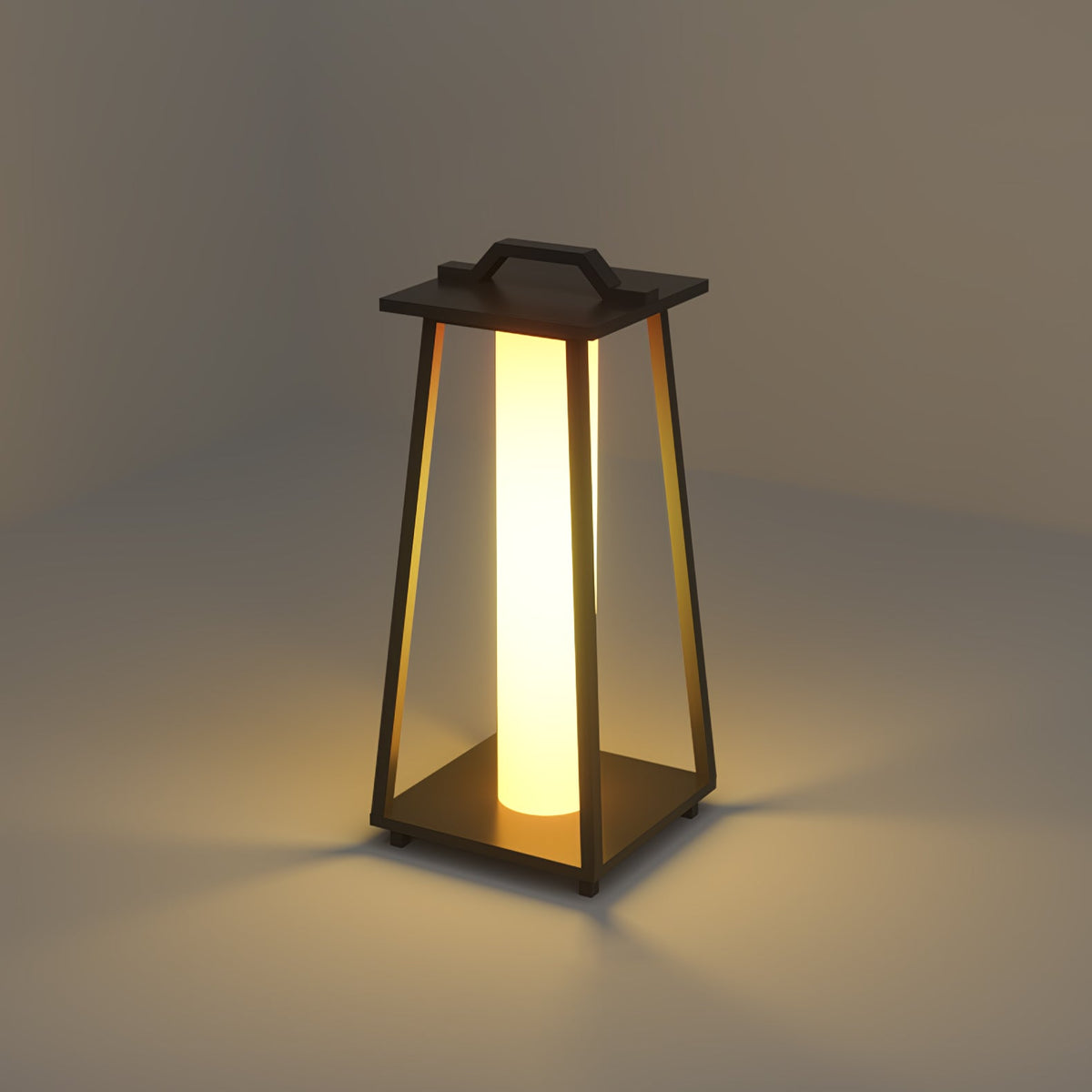 Roam Portable Outdoor Floor Lamp in Stainless Steel, IP65 Rated