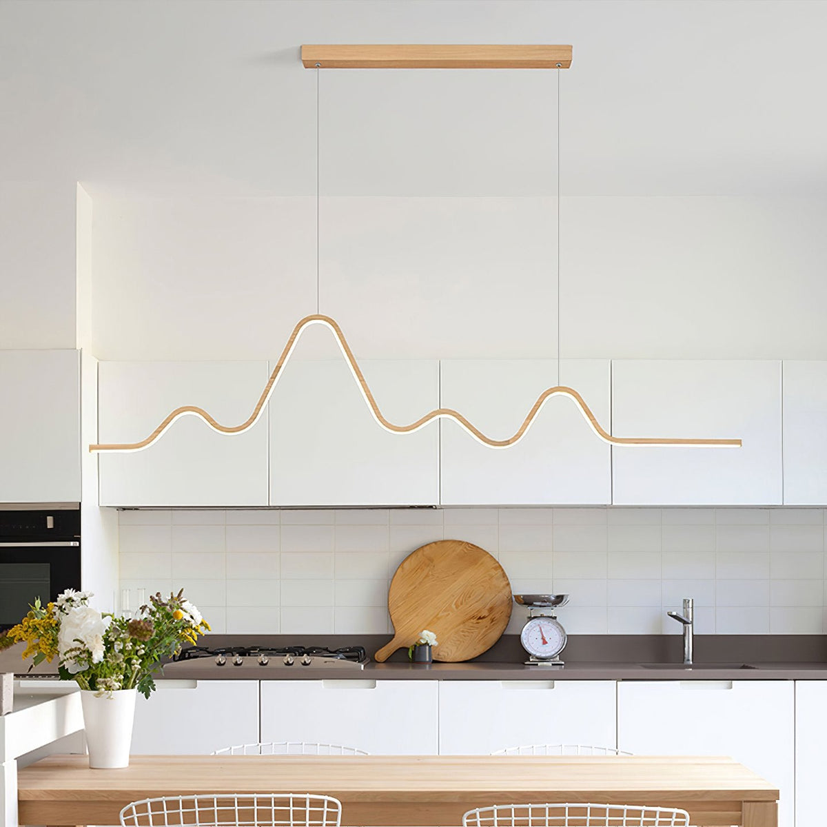 Rolling Mountains LED Pendant Light