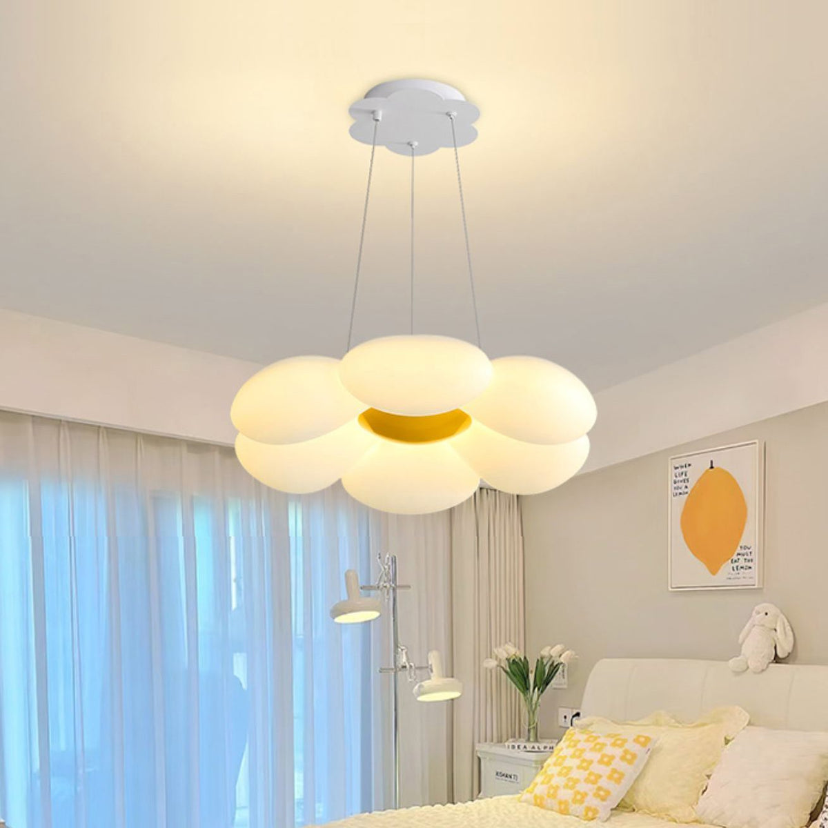 Romantic Flower LED Pendant Light