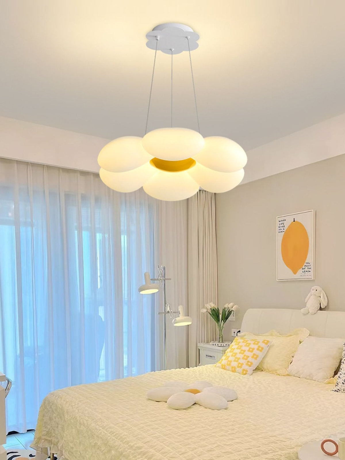 Romantic Flower LED Pendant Light